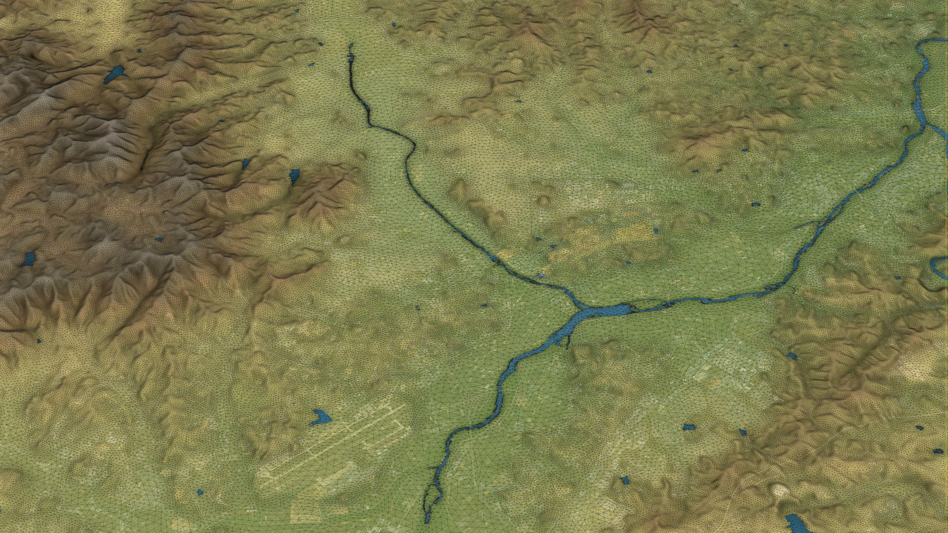 Cheongju - 3D City Topography Terrain 3D Model Collection_43