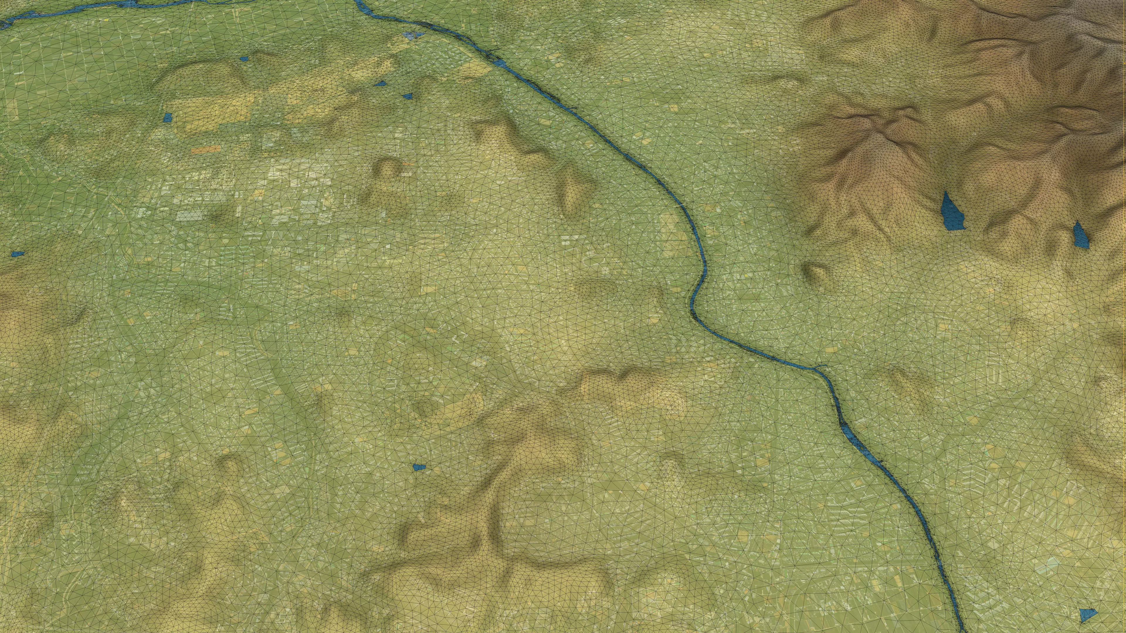 Cheongju - 3D City Topography Terrain 3D Model Collection_23