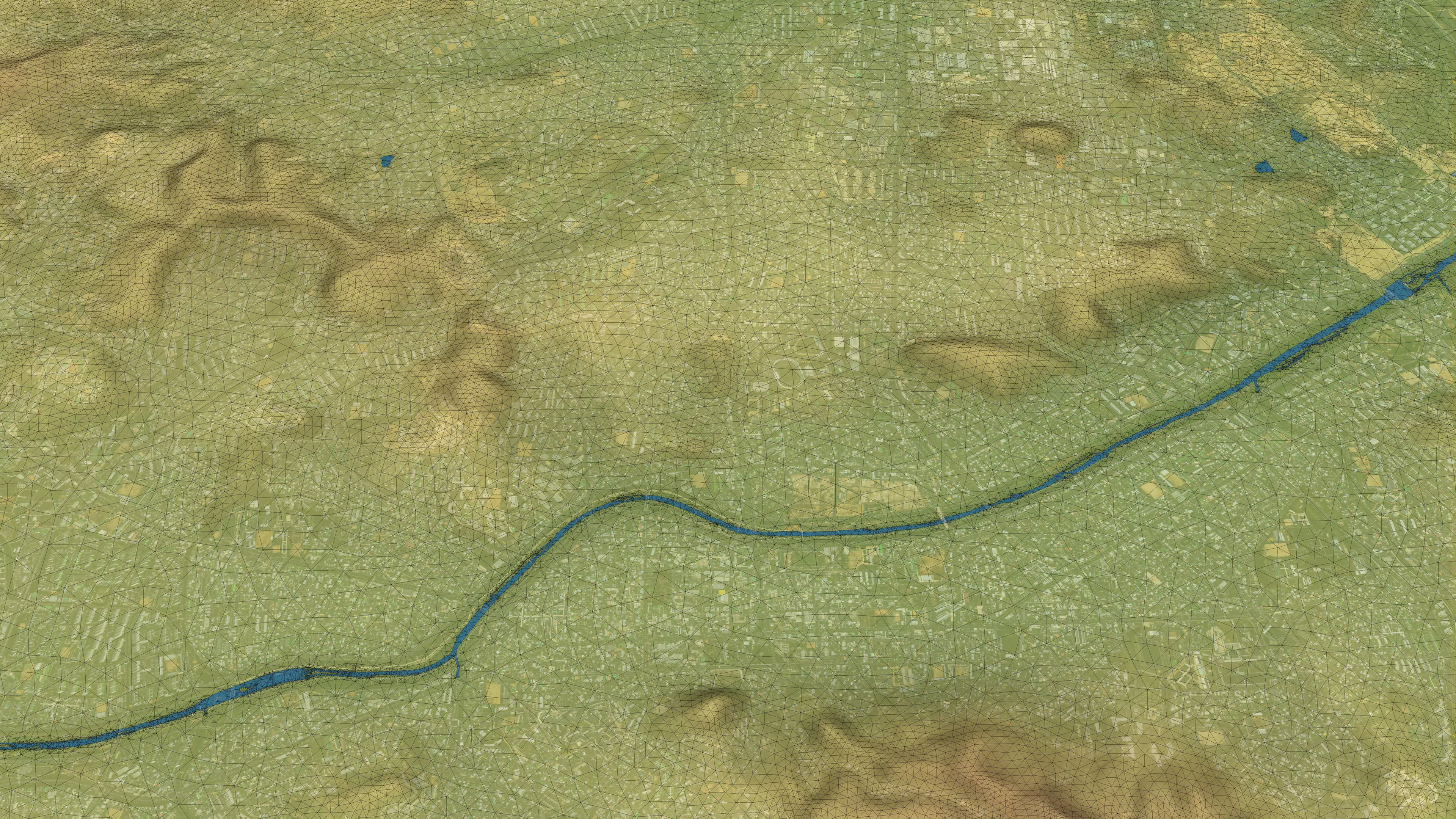 Cheongju - 3D City Topography Terrain 3D Model Collection_19