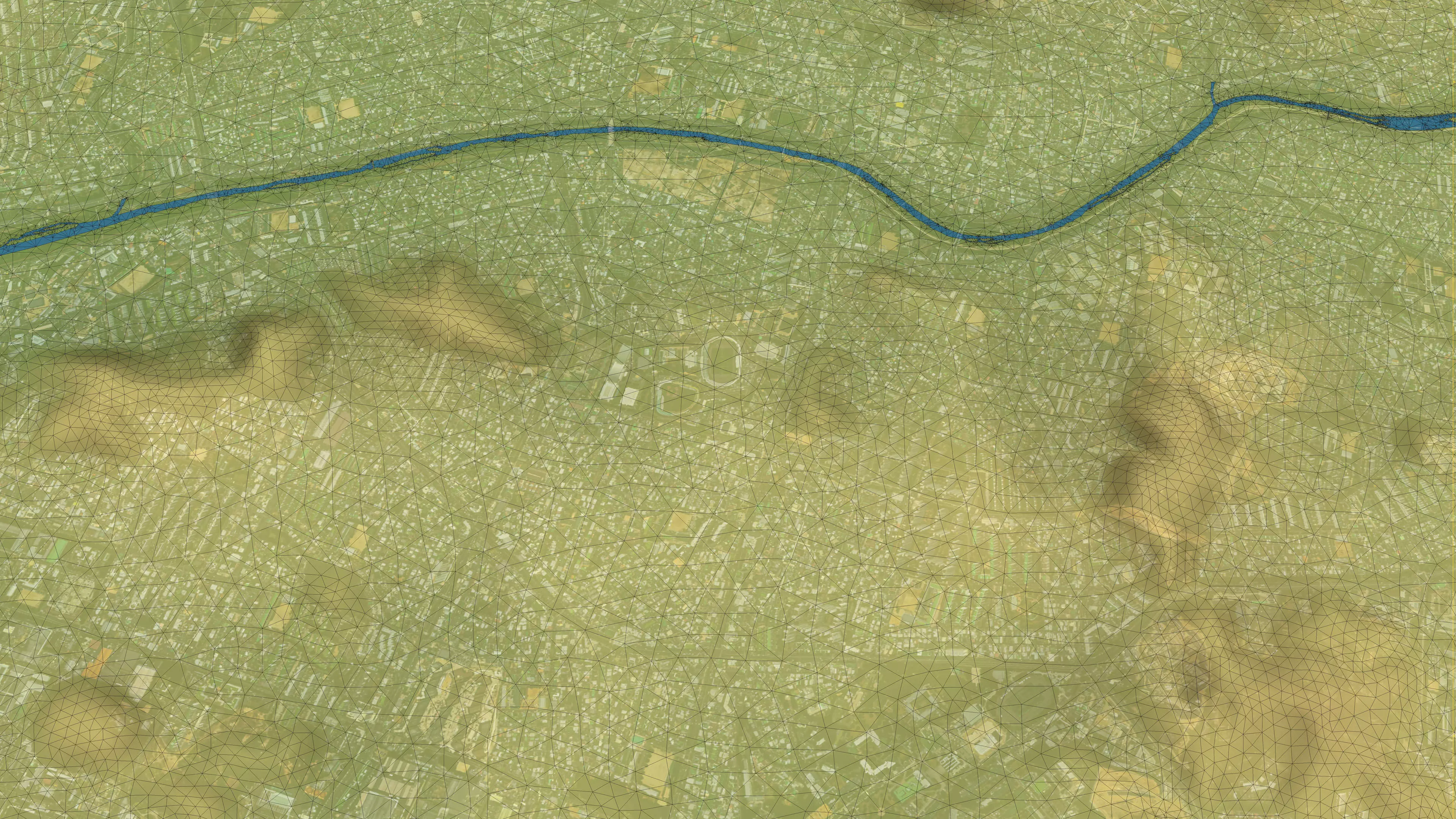 Cheongju - 3D City Topography Terrain 3D Model Collection_7