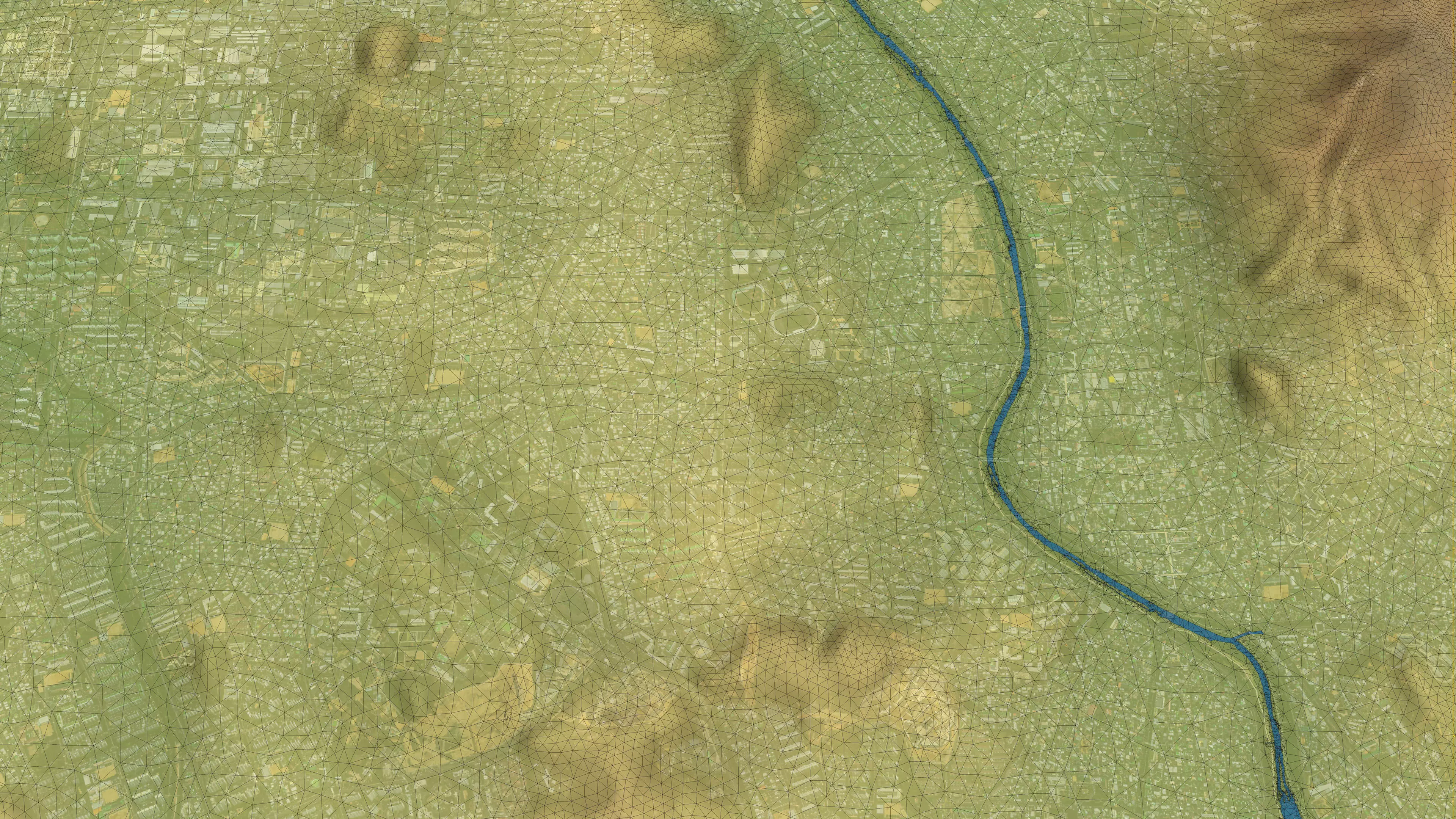 Cheongju - 3D City Topography Terrain 3D Model Collection_3