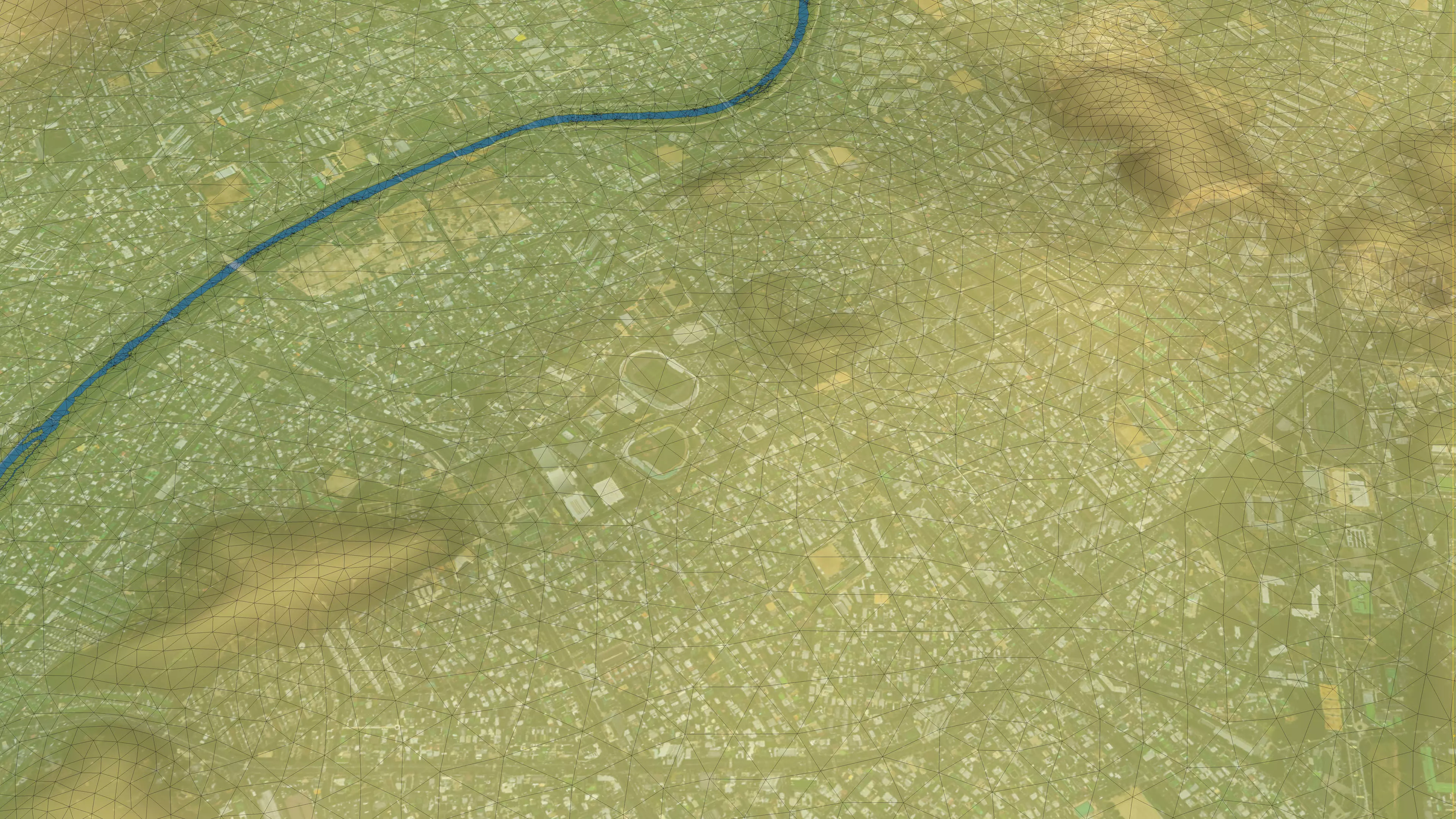 Cheongju - 3D City Topography Terrain 3D Model Collection_11