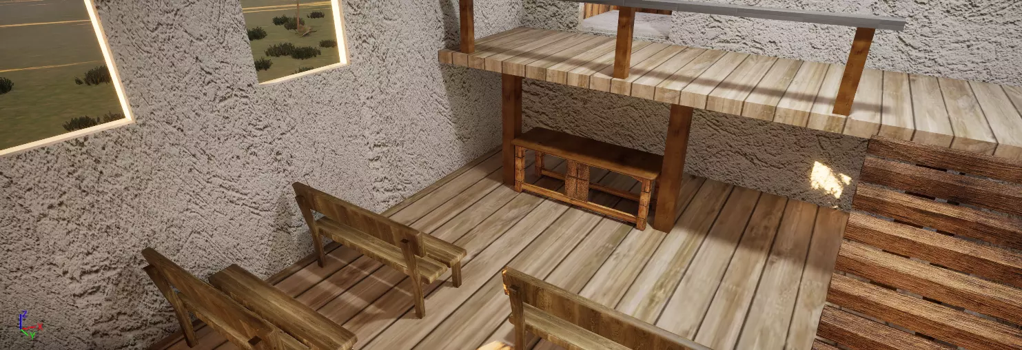 old church Low-poly 3D model_7