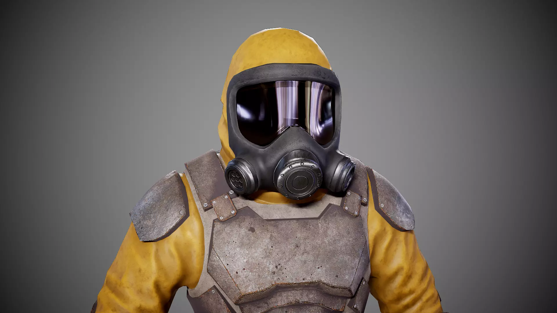 Hamzat suit  Low-poly 3D model_7