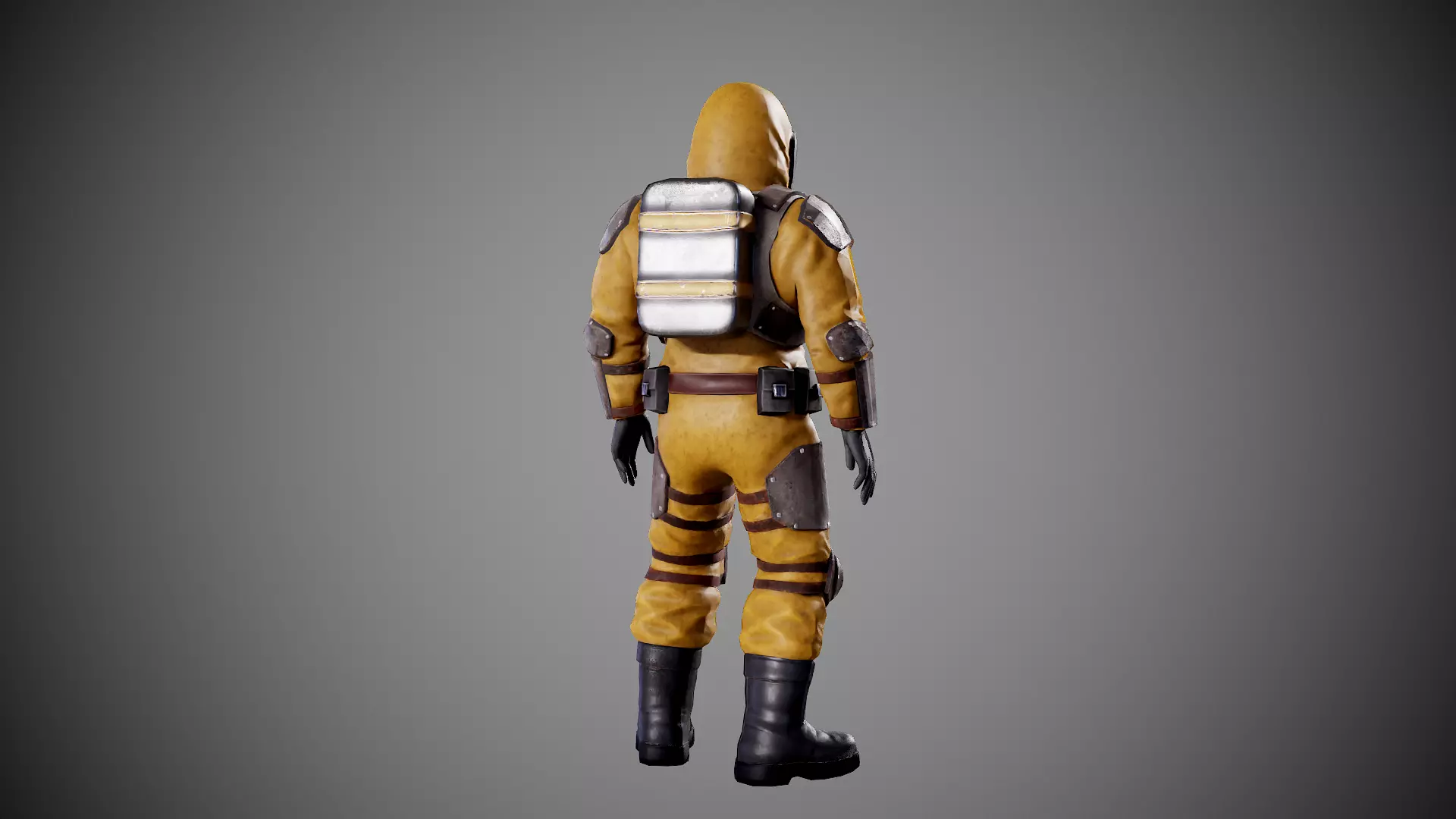 Hamzat suit  Low-poly 3D model_9