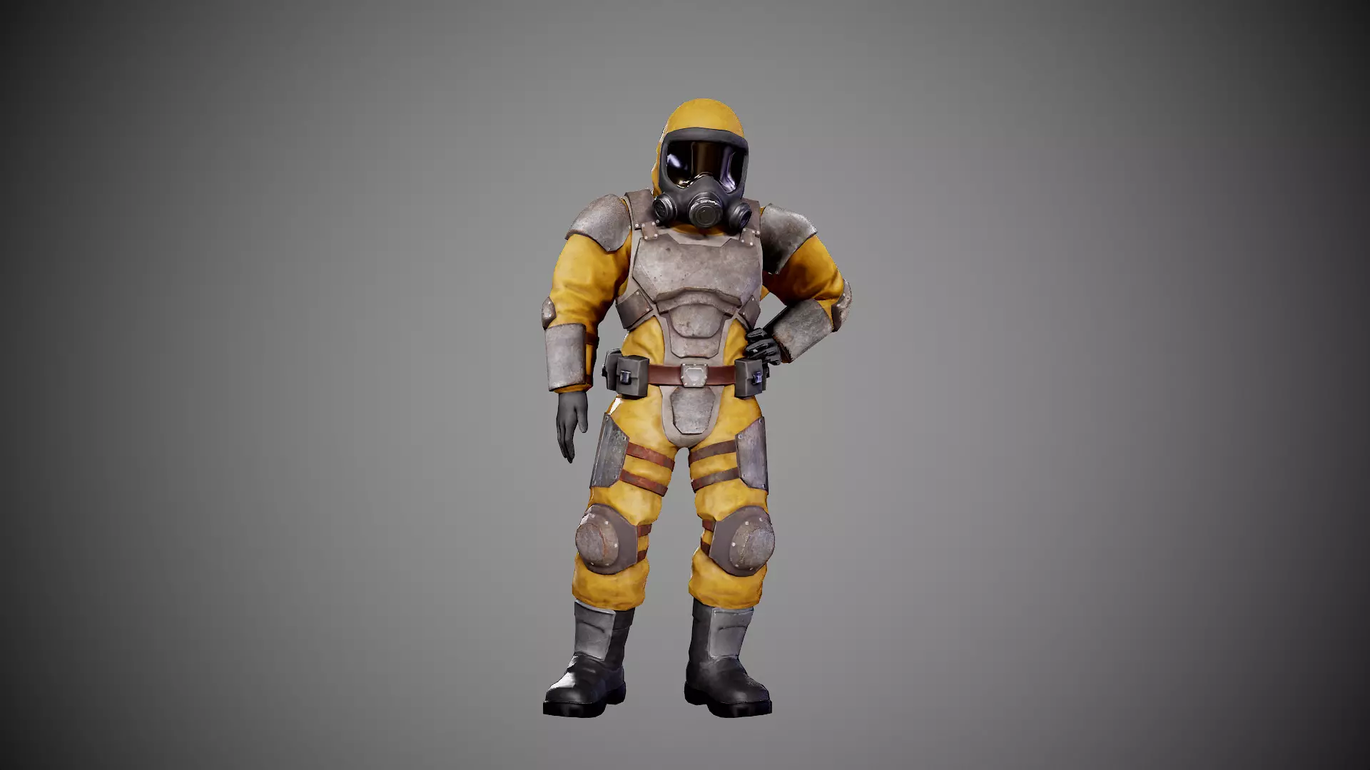 Hamzat suit  Low-poly 3D model_13