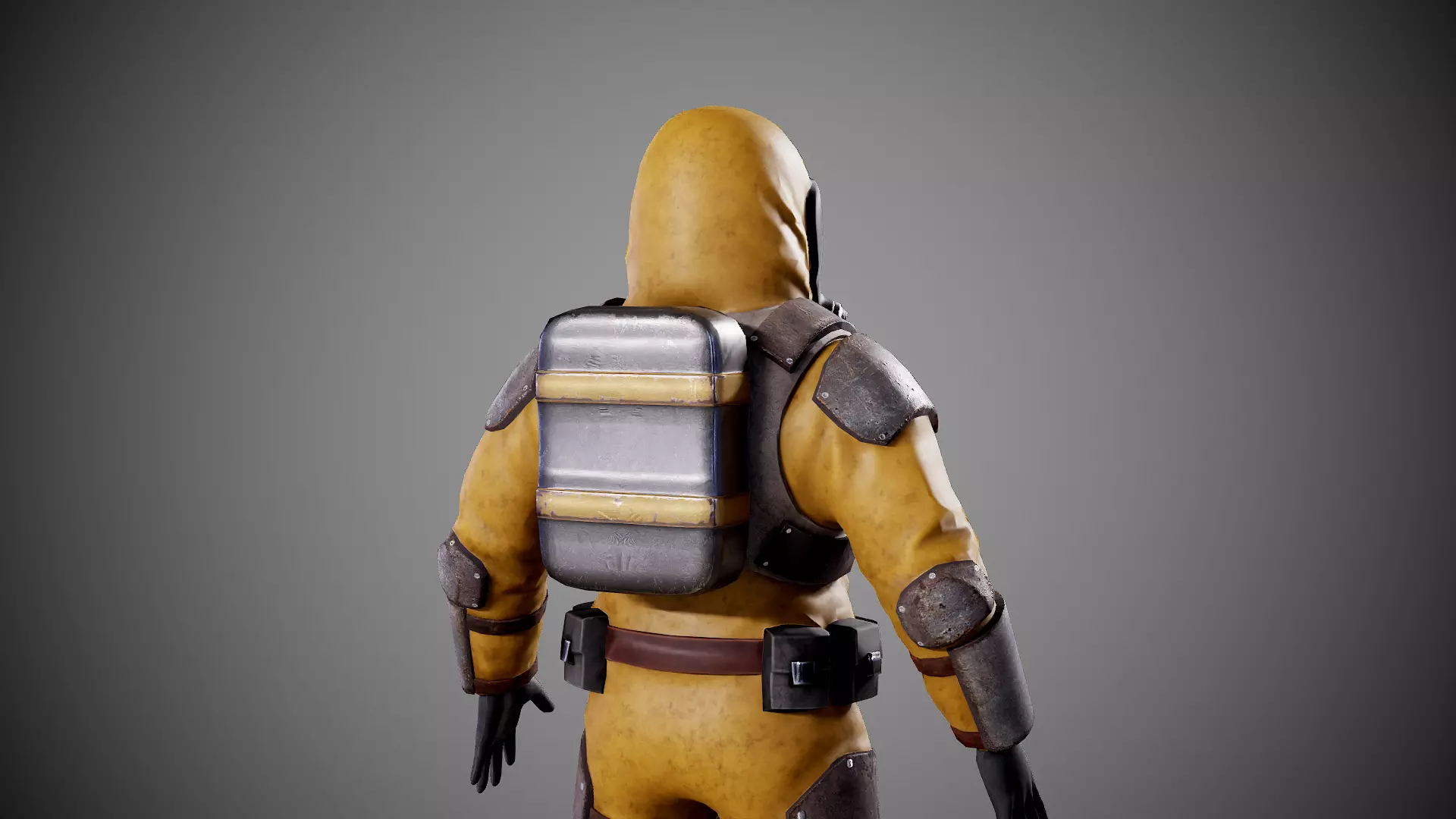 Hamzat suit  Low-poly 3D model_6