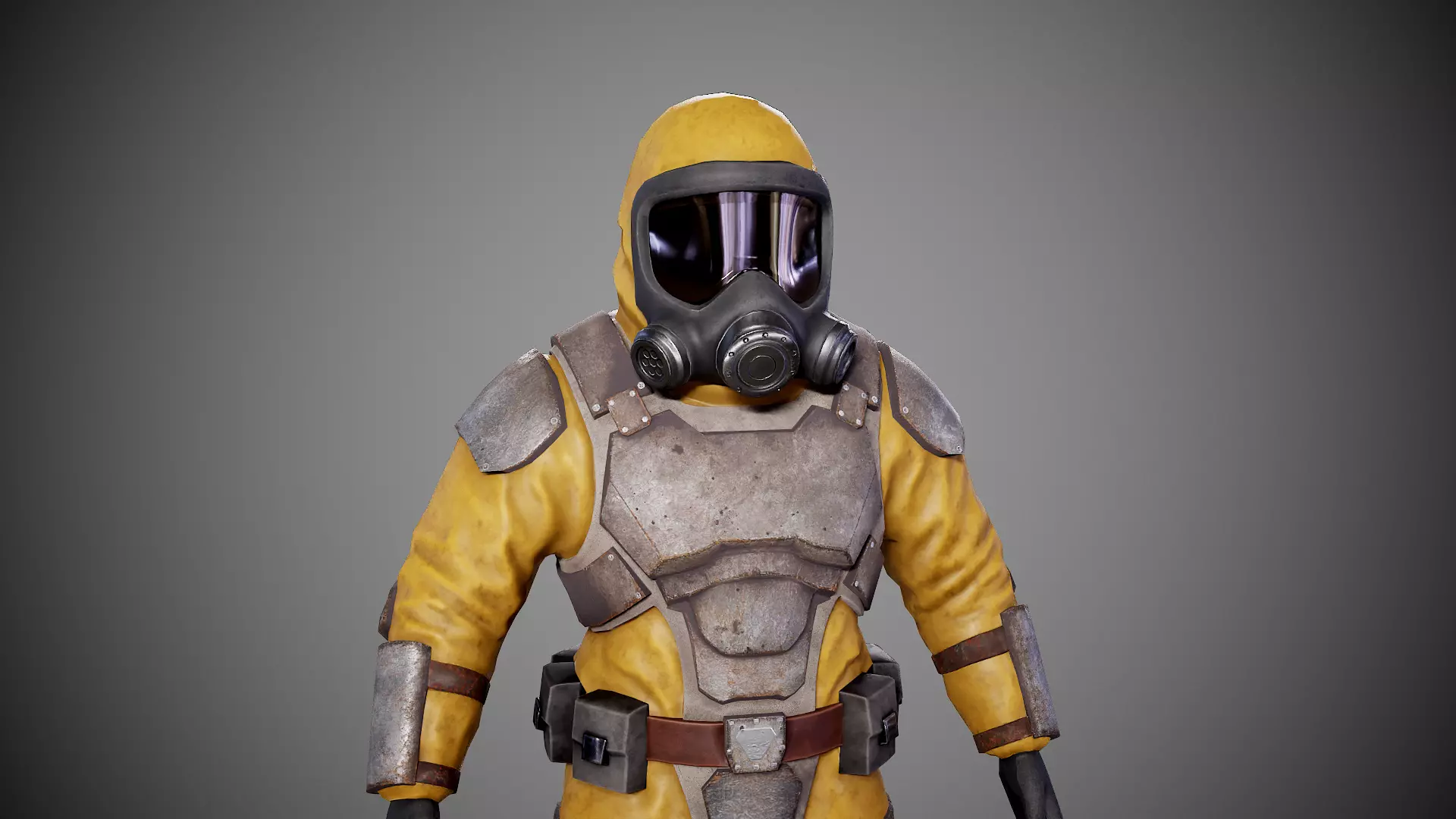 Hamzat suit  Low-poly 3D model_5