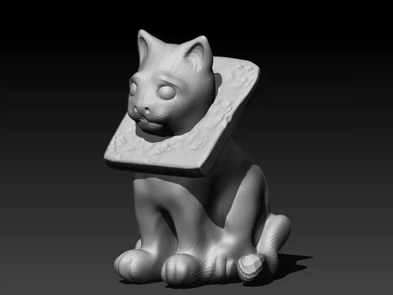 Cat Breading 3D print model