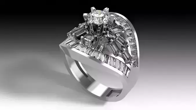 3D Jewelry Model  Matrix Design