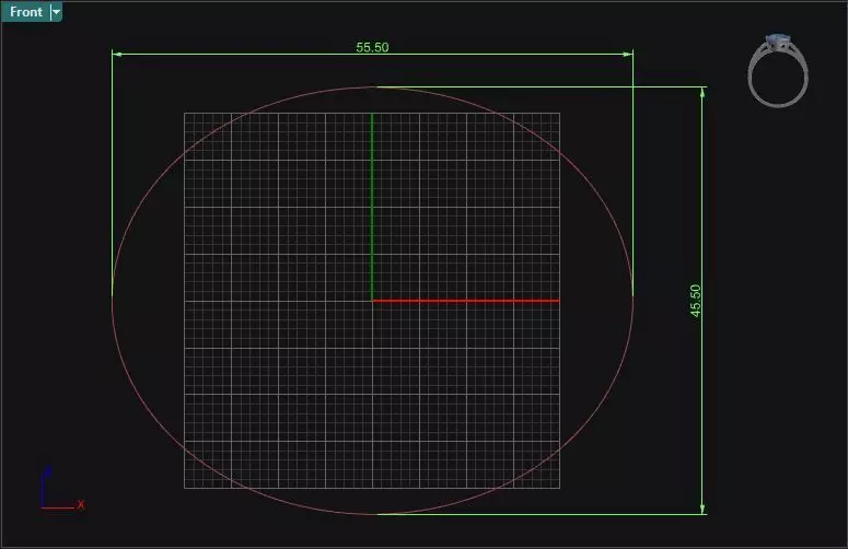 Luxury Gold Bracelet with Geometric Pattern 3D print model_15