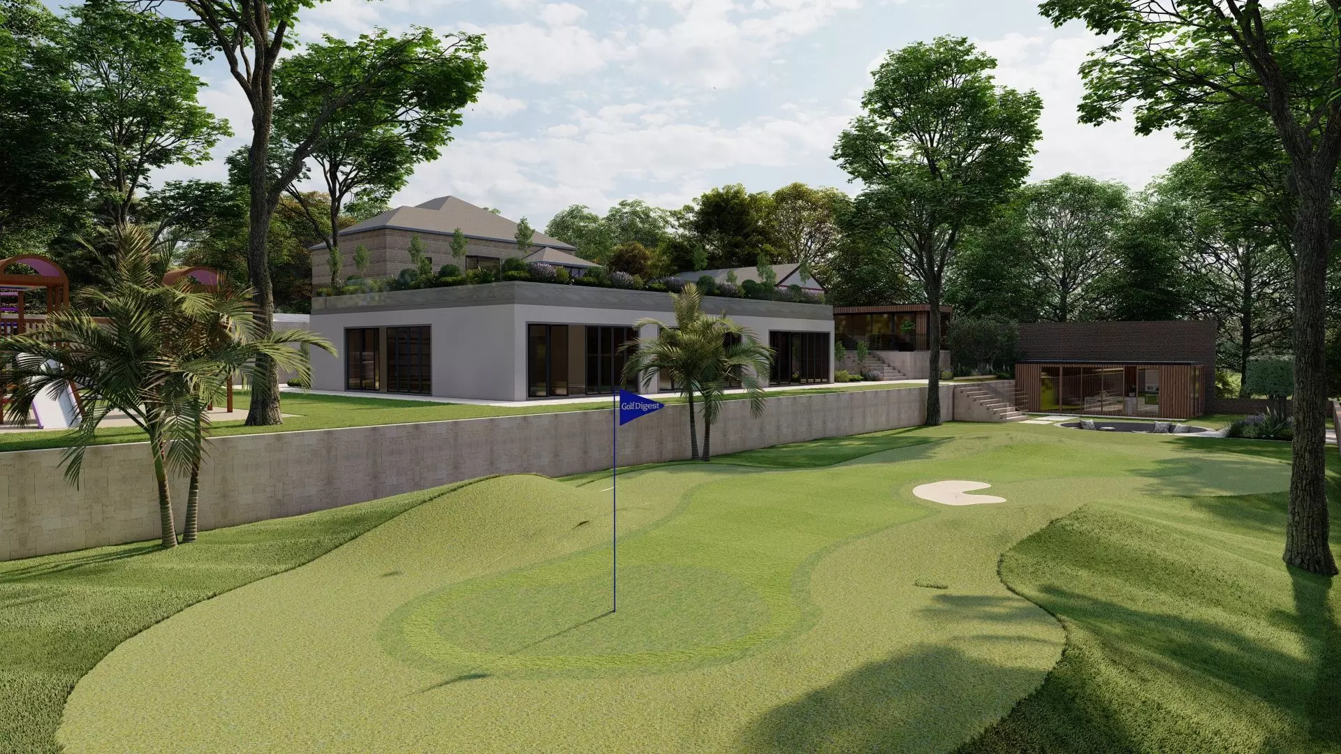 arden Landscape 3D Model - SketchUp and Lumion Scene-Plan 3D model_1