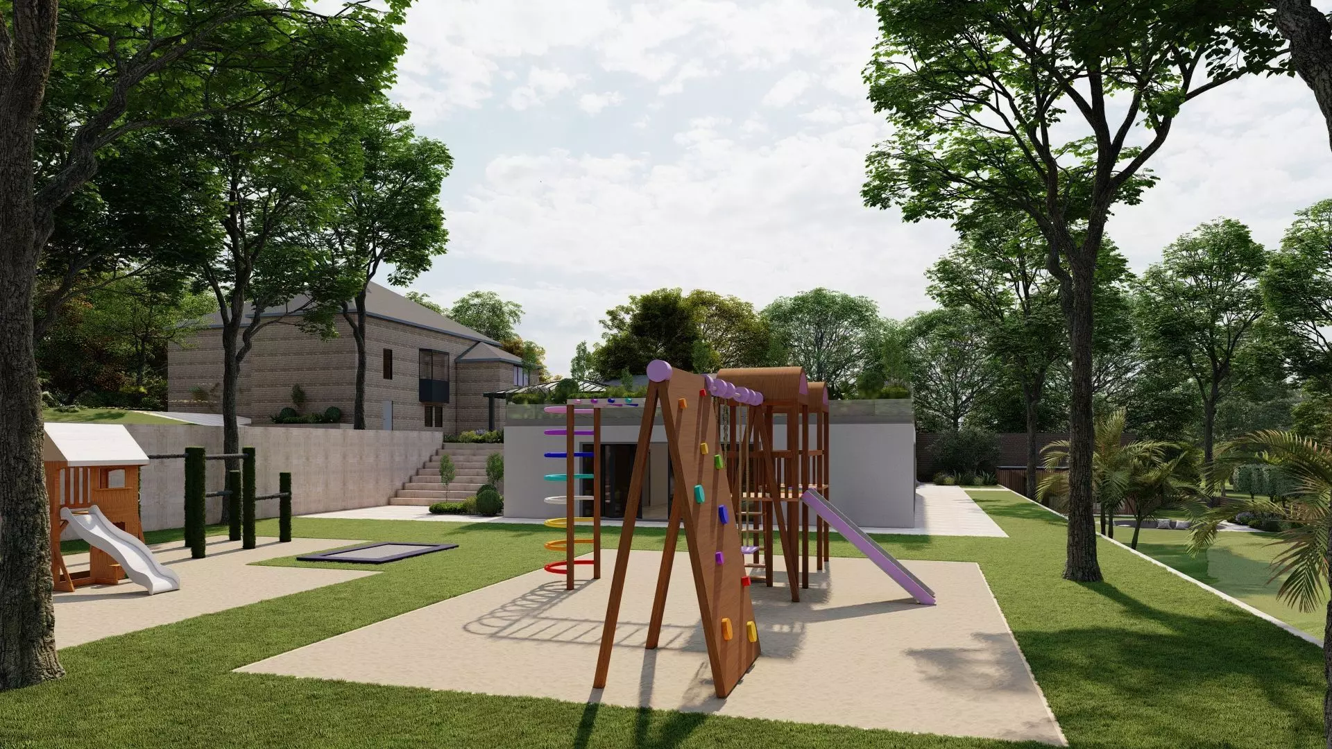 arden Landscape 3D Model - SketchUp and Lumion Scene-Plan 3D model_3