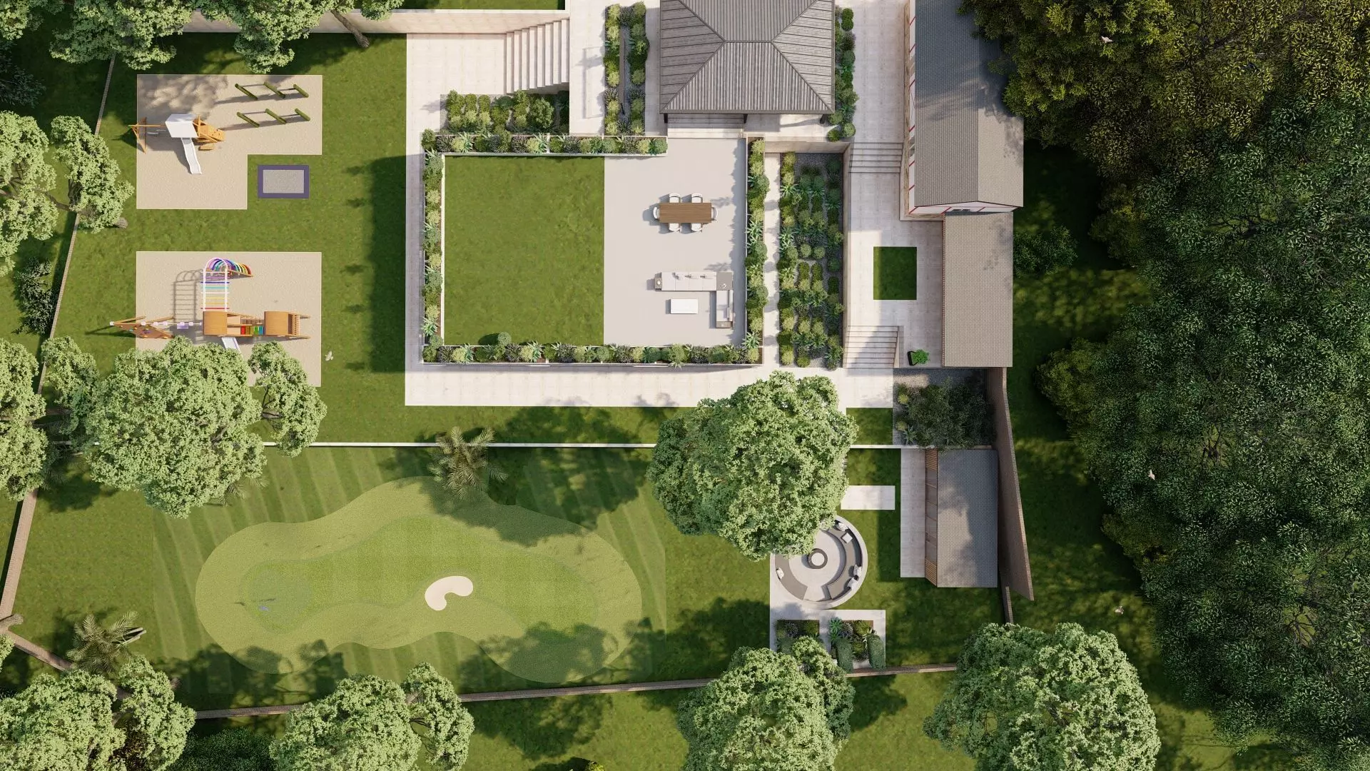 arden Landscape 3D Model - SketchUp and Lumion Scene-Plan 3D model_7