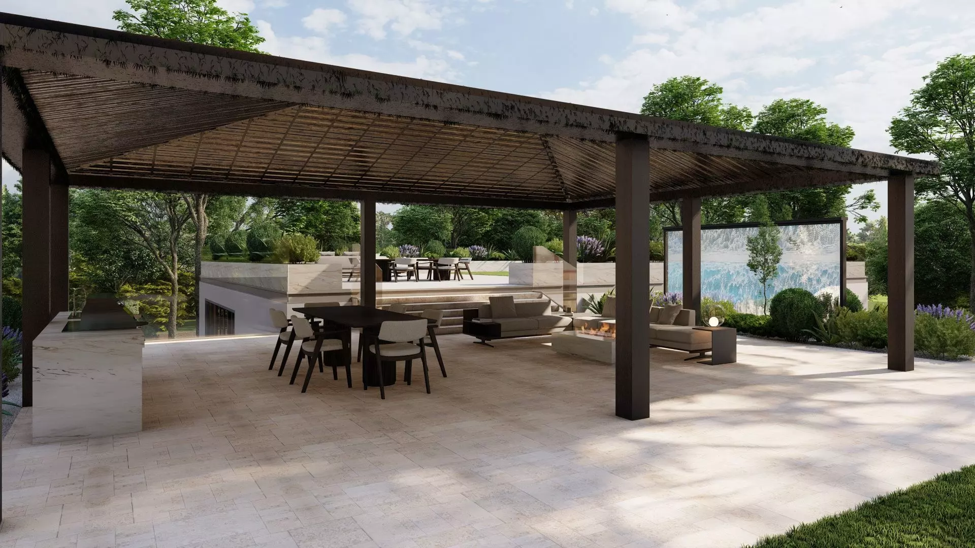 arden Landscape 3D Model - SketchUp and Lumion Scene-Plan 3D model_4