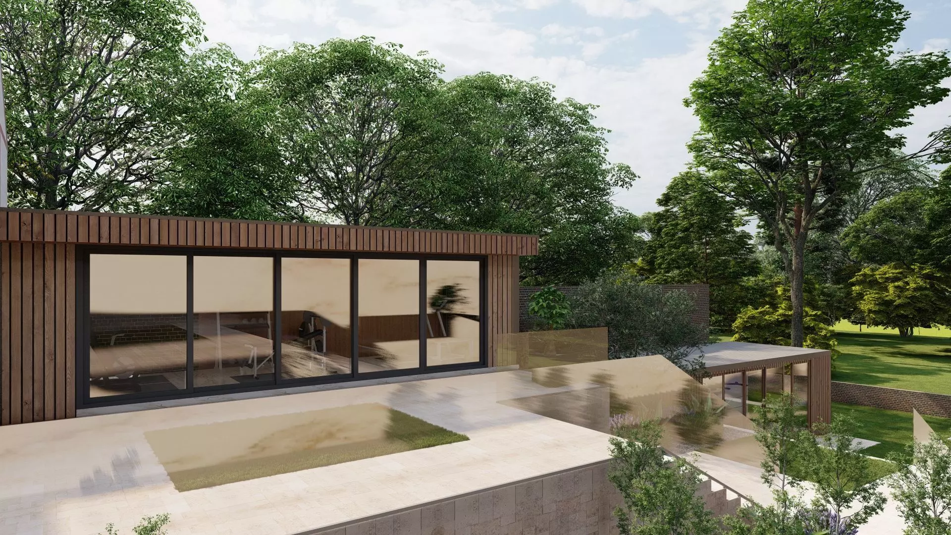 arden Landscape 3D Model - SketchUp and Lumion Scene-Plan 3D model_9