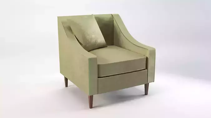 Velvet Armchair