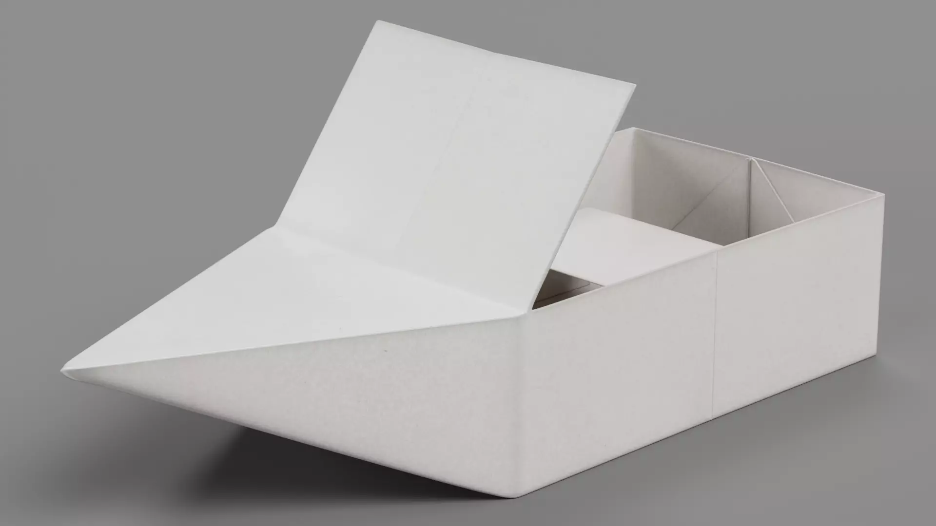Paper Boat V3 Low-poly 3D model_2