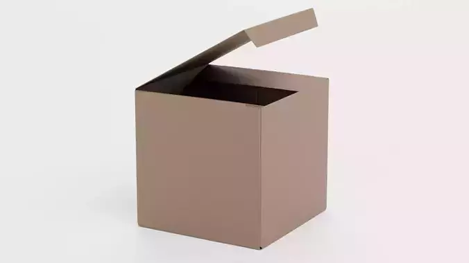 -Carboard Box V1 Rigged- Low-poly 3D model -Carboard Box V1 Rigged- Low-poly 3D model
