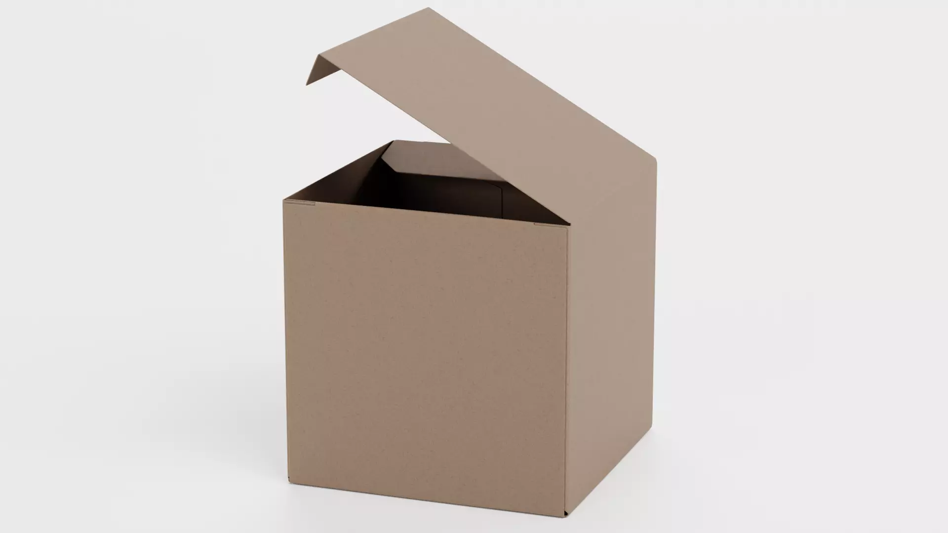 -Carboard Box V1 Rigged- Low-poly 3D model_4
