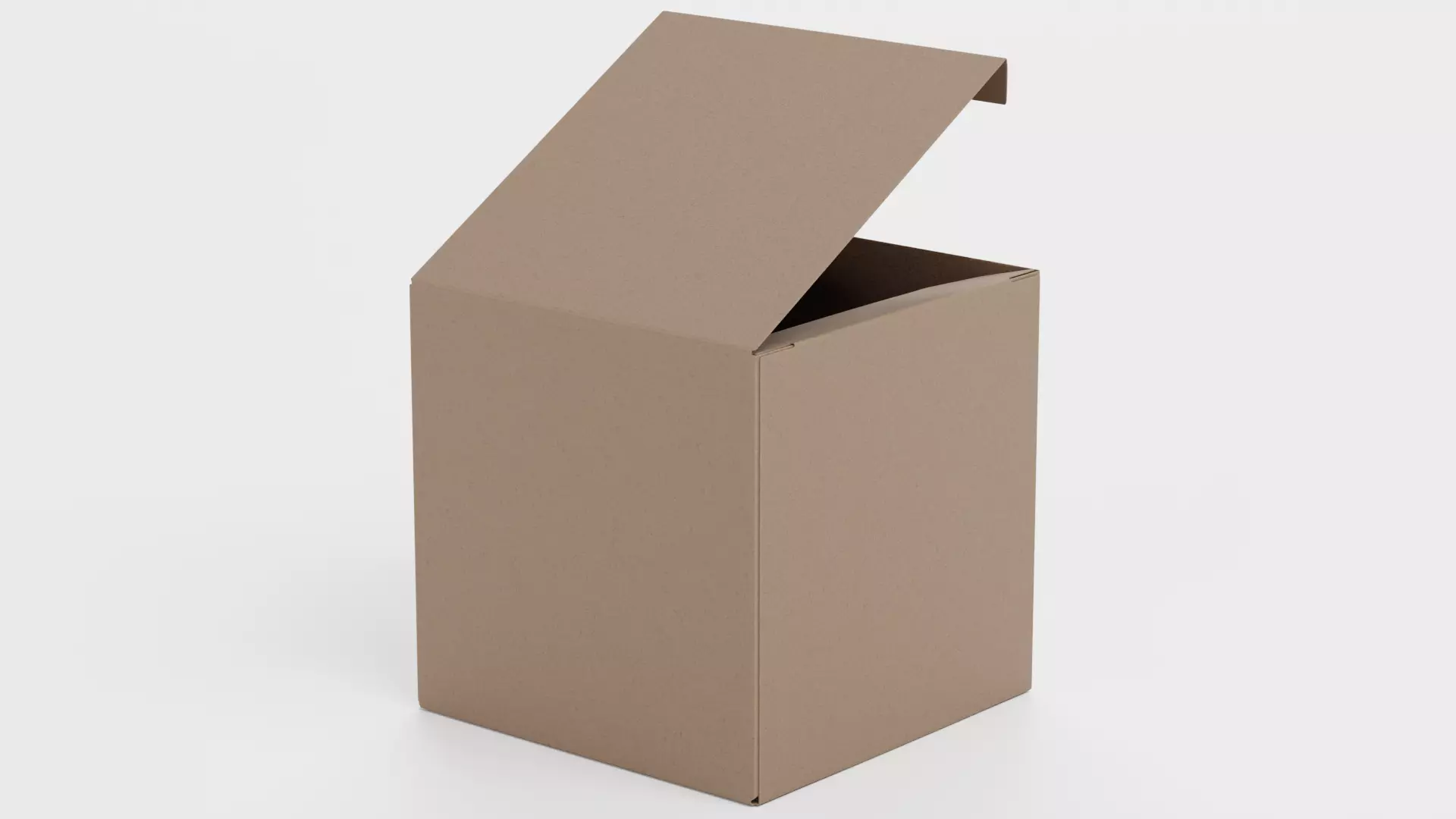 -Carboard Box V1 Rigged- Low-poly 3D model_3