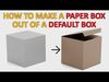 -Carboard Box V1 Rigged- Low-poly 3D model_1