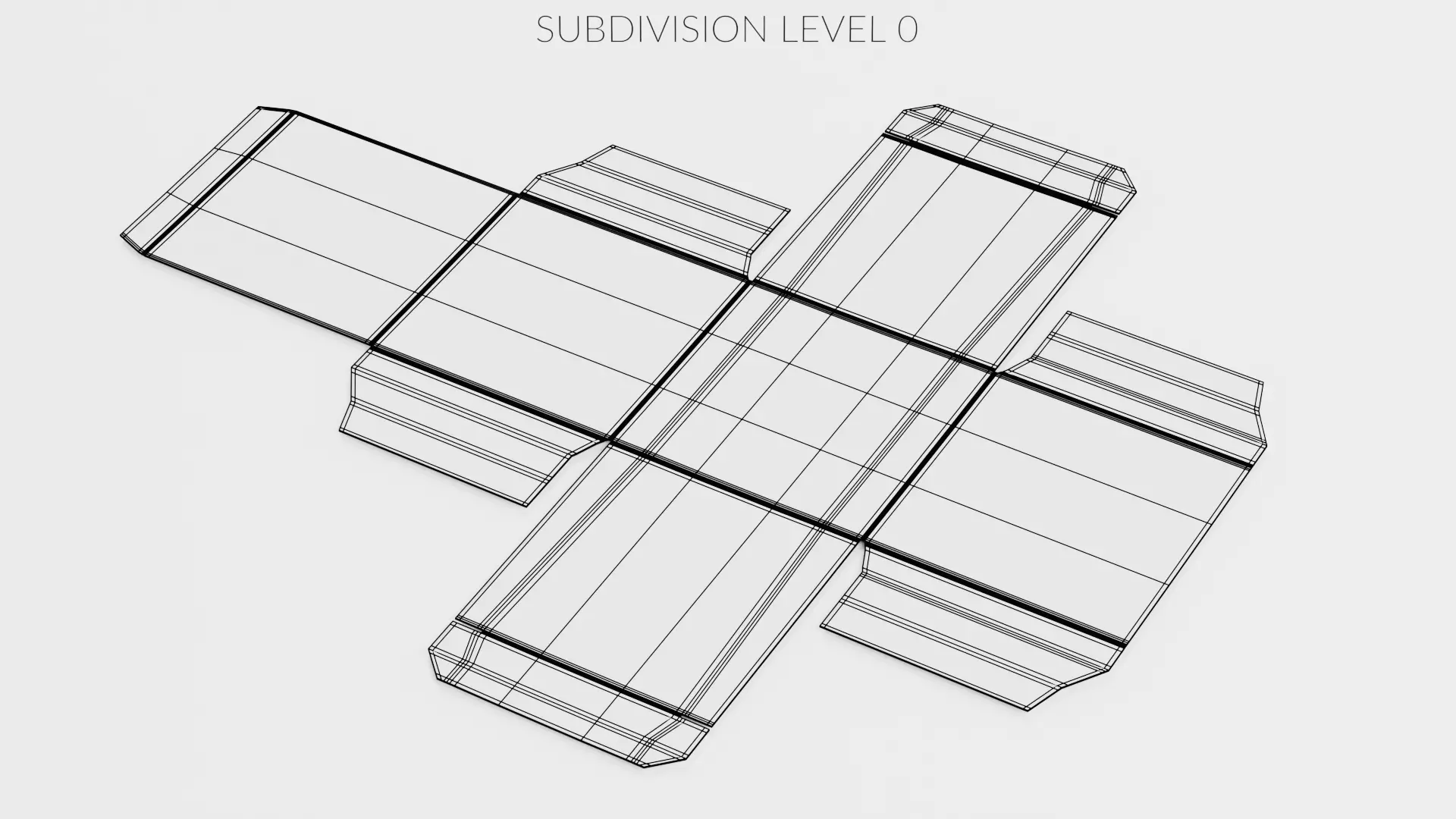 -Carboard Box V1 Rigged- Low-poly 3D model_14