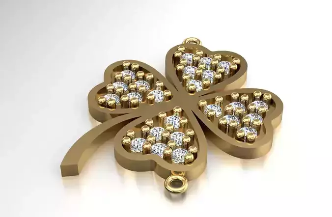 Four-Leaf Clover Pendant