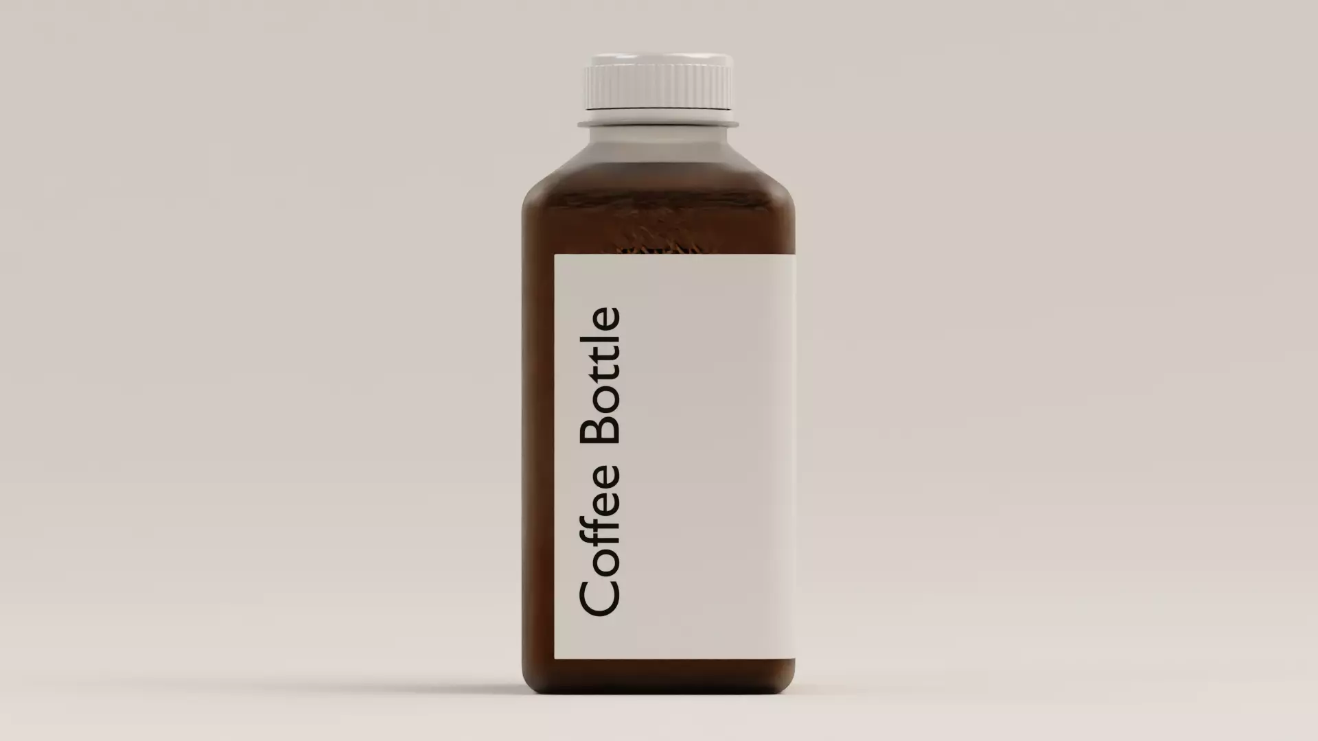 Coffee Bottle 3D model_0