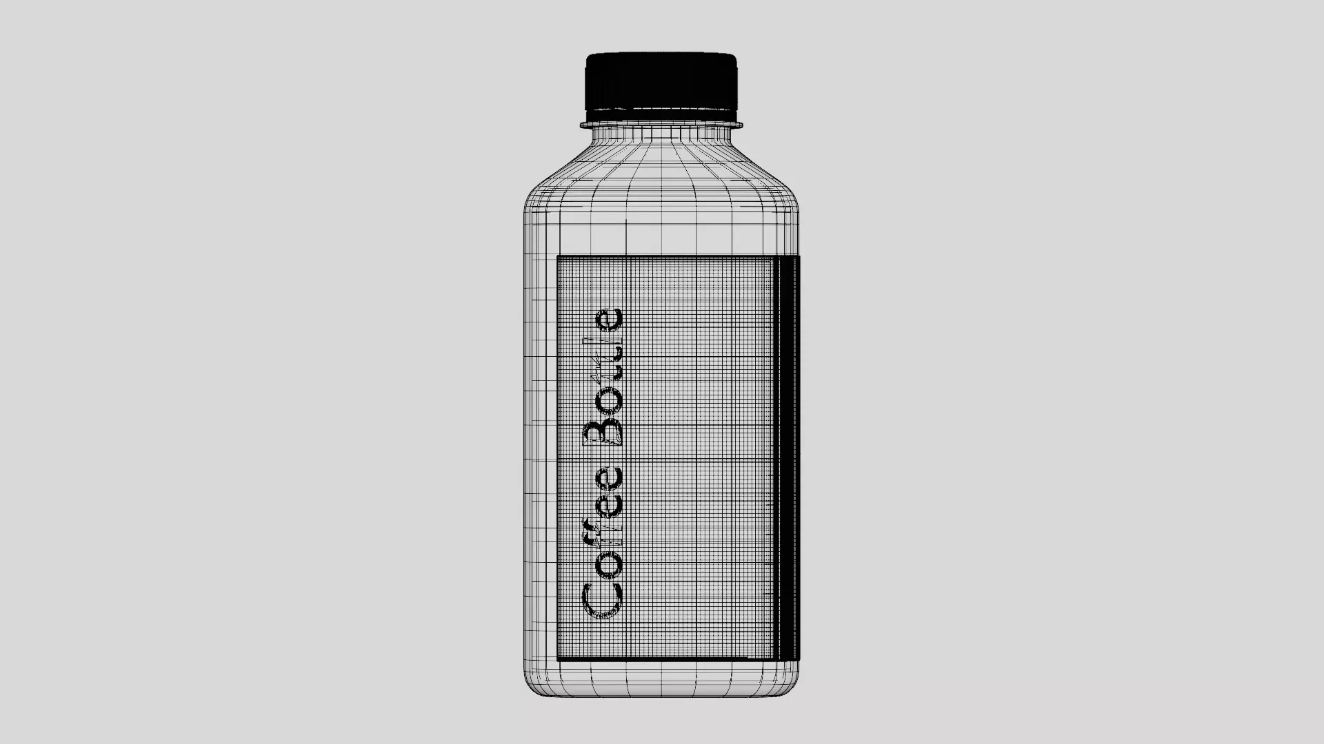 Coffee Bottle 3D model_4