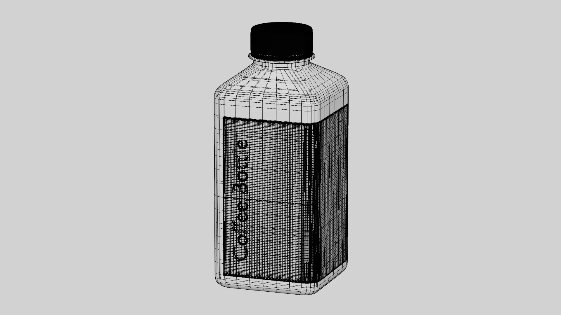 Coffee Bottle 3D model_6