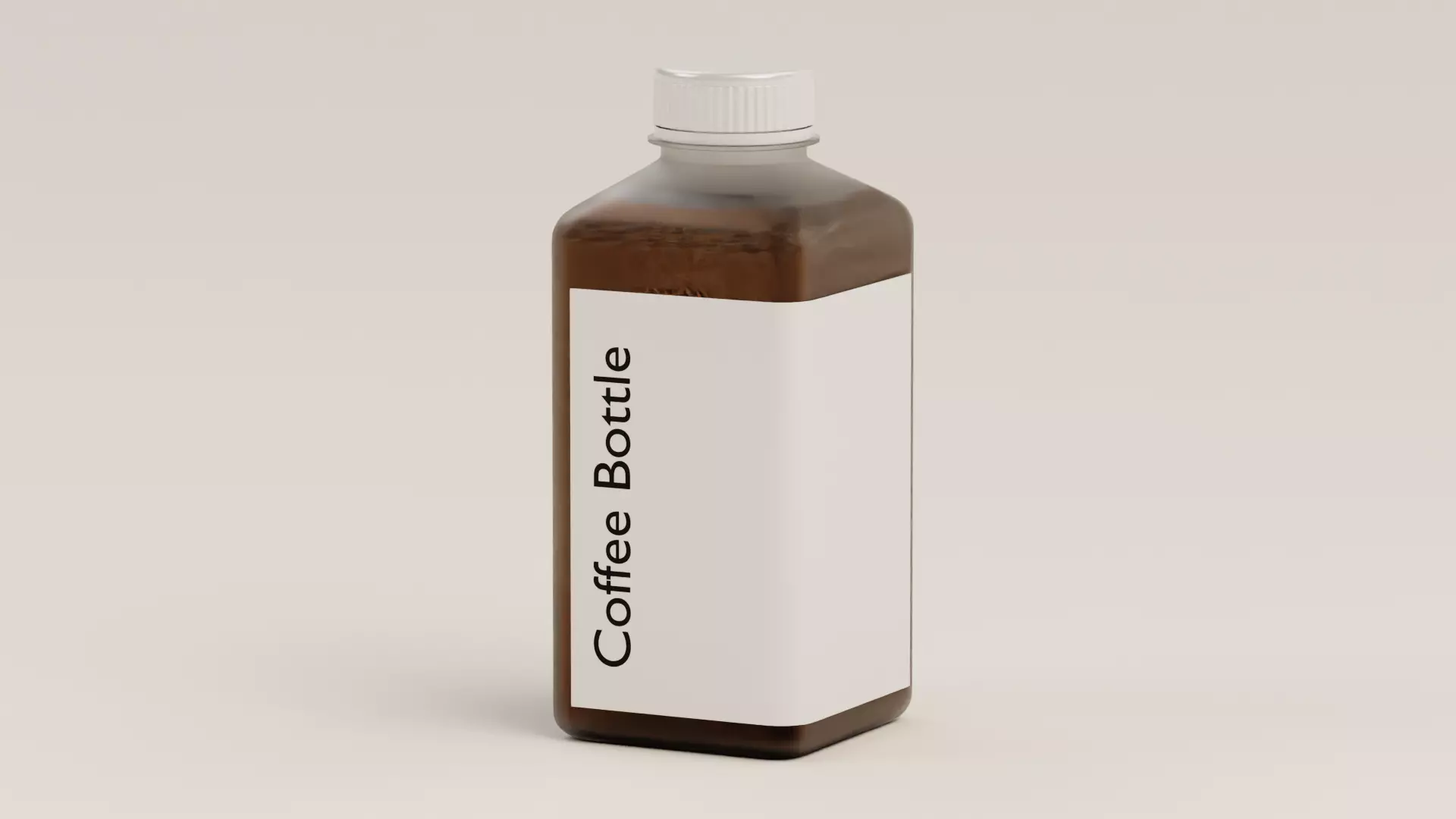 Coffee Bottle 3D model_1