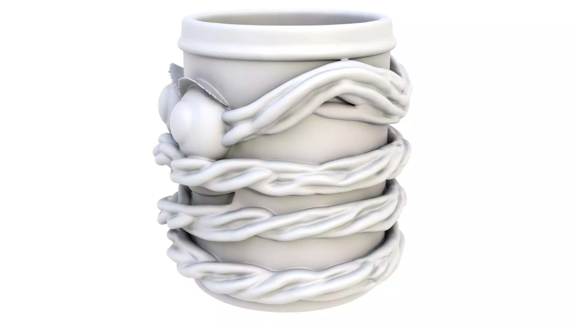 Abstract mug 10 3D model_2