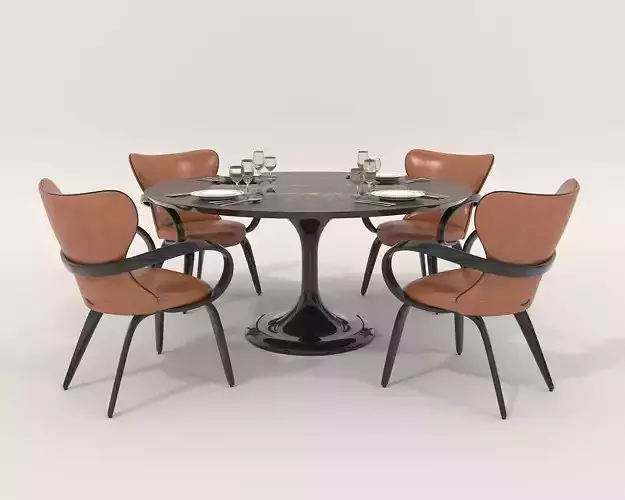 Modern Dining Table and Chairs 27