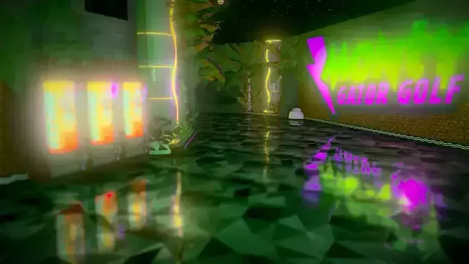 FNAF Security Breach Monty Golf