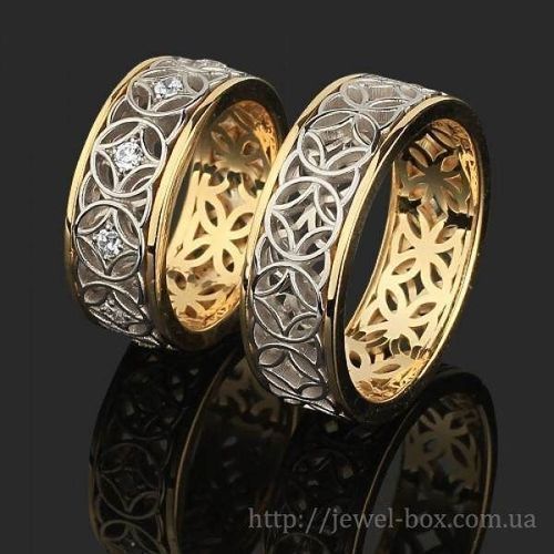 2 wedding rings 001 3D print model