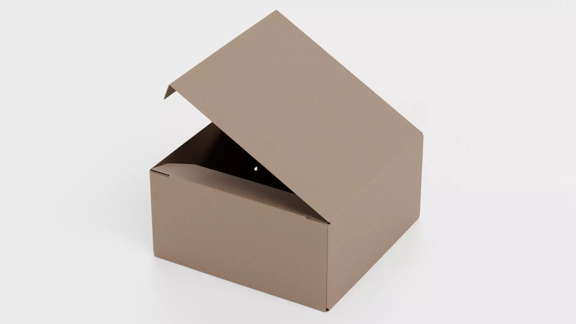 -Carboard Box V2 Rigged- Low-poly 3D model_4