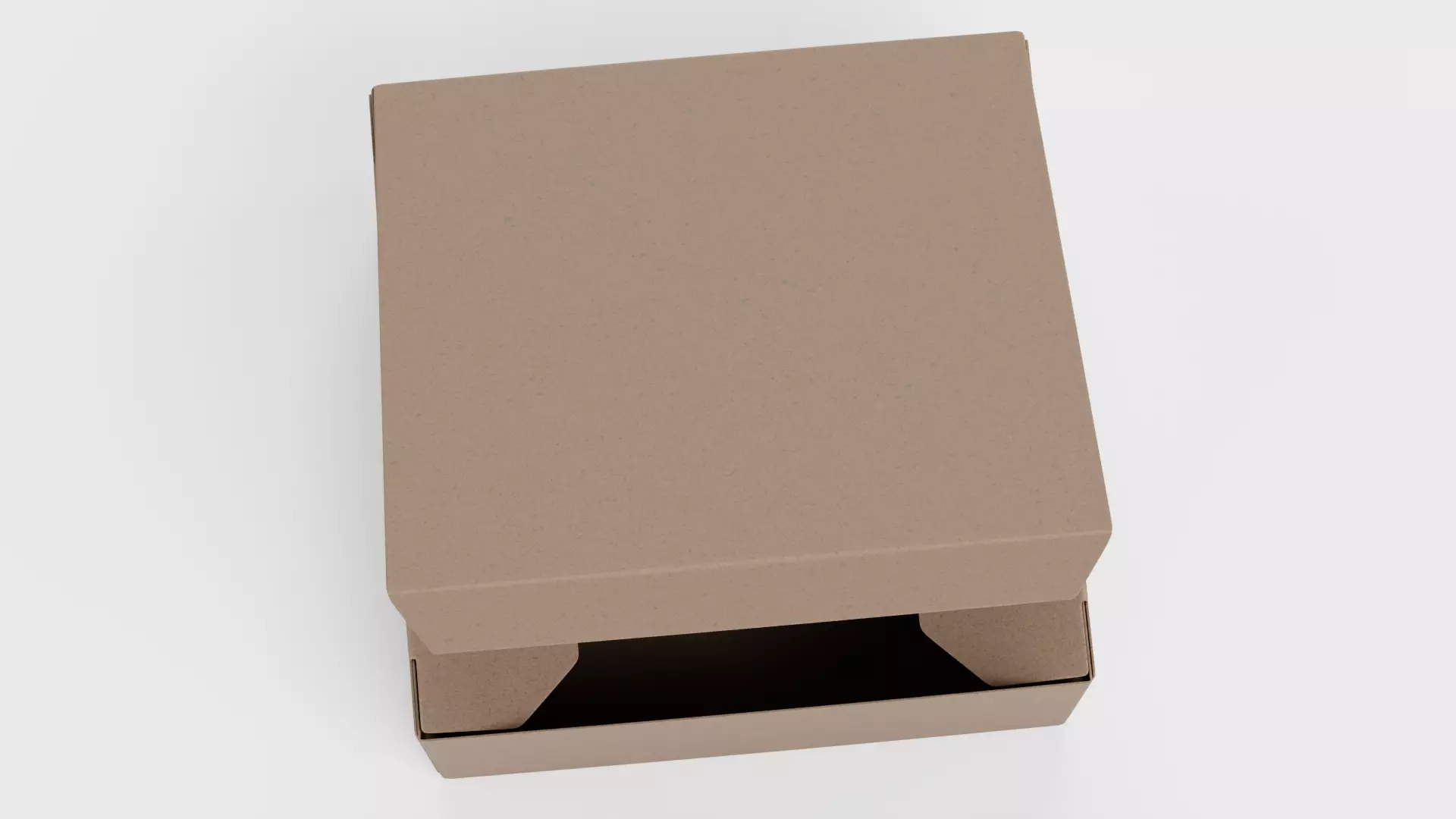 -Carboard Box V2 Rigged- Low-poly 3D model_6