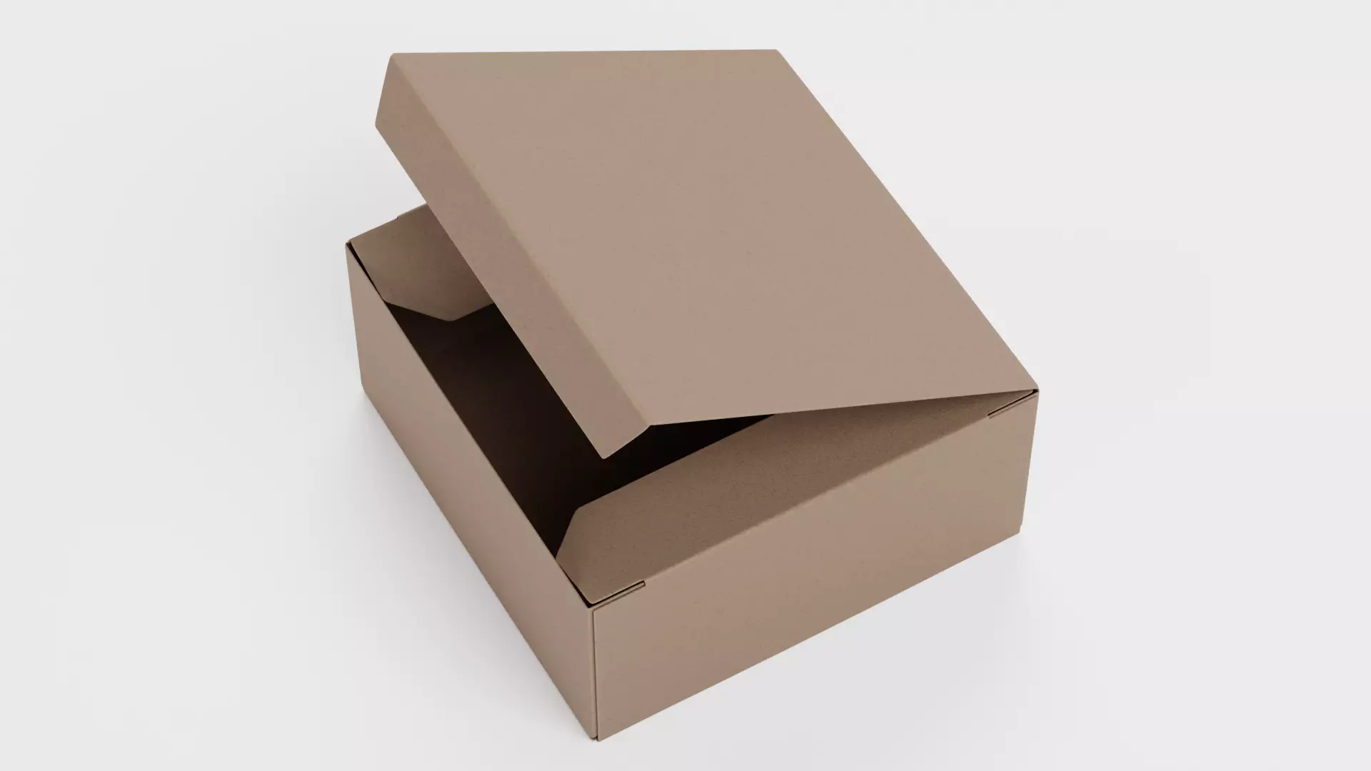 -Carboard Box V2 Rigged- Low-poly 3D model_5