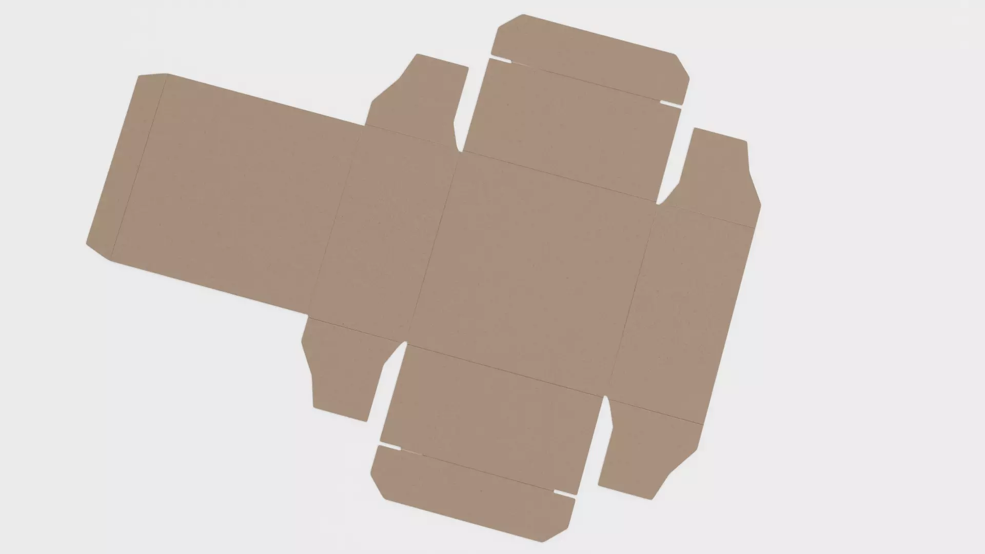-Carboard Box V2 Rigged- Low-poly 3D model_7