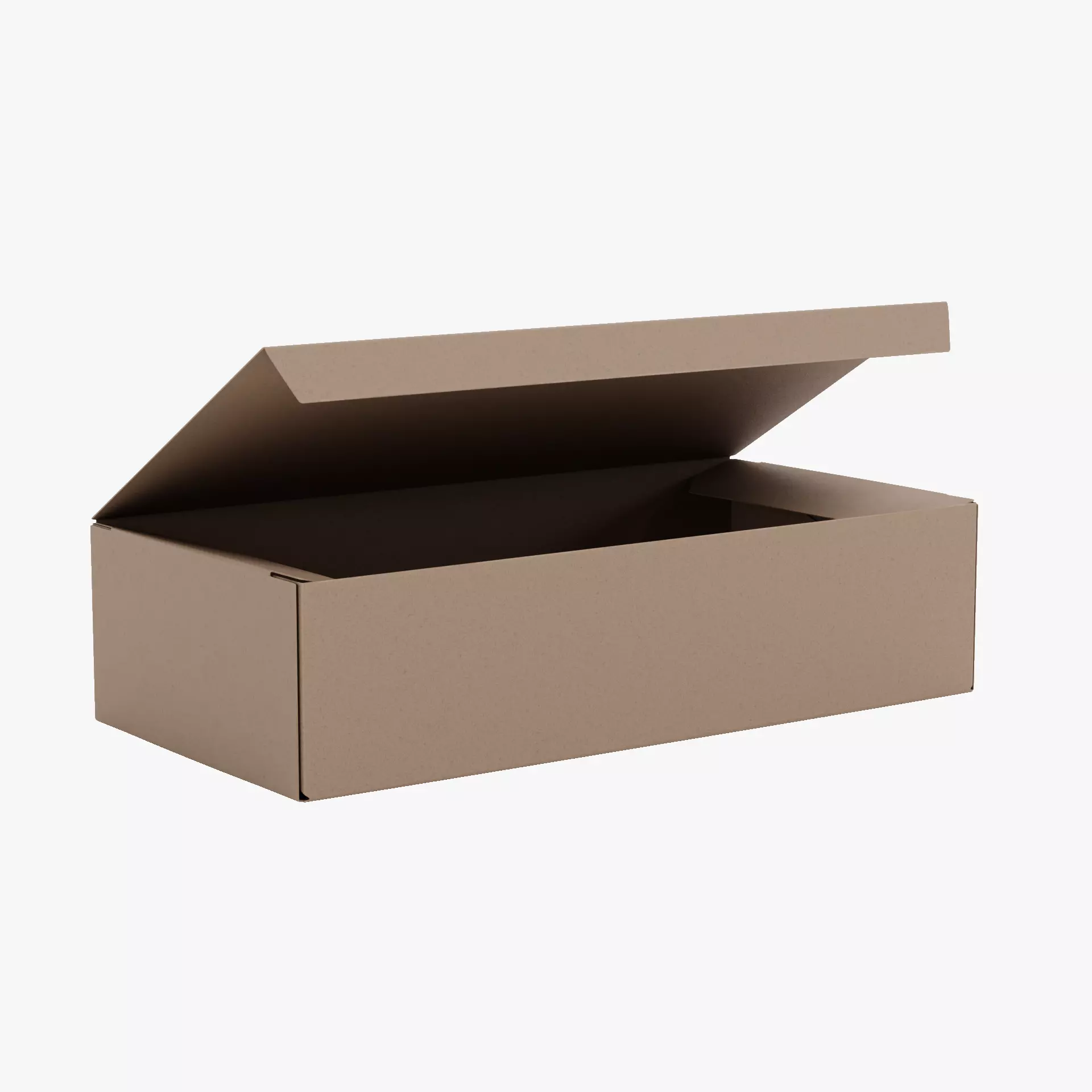-Carboard Box V3 - Rigged- Low-poly 3D model_15