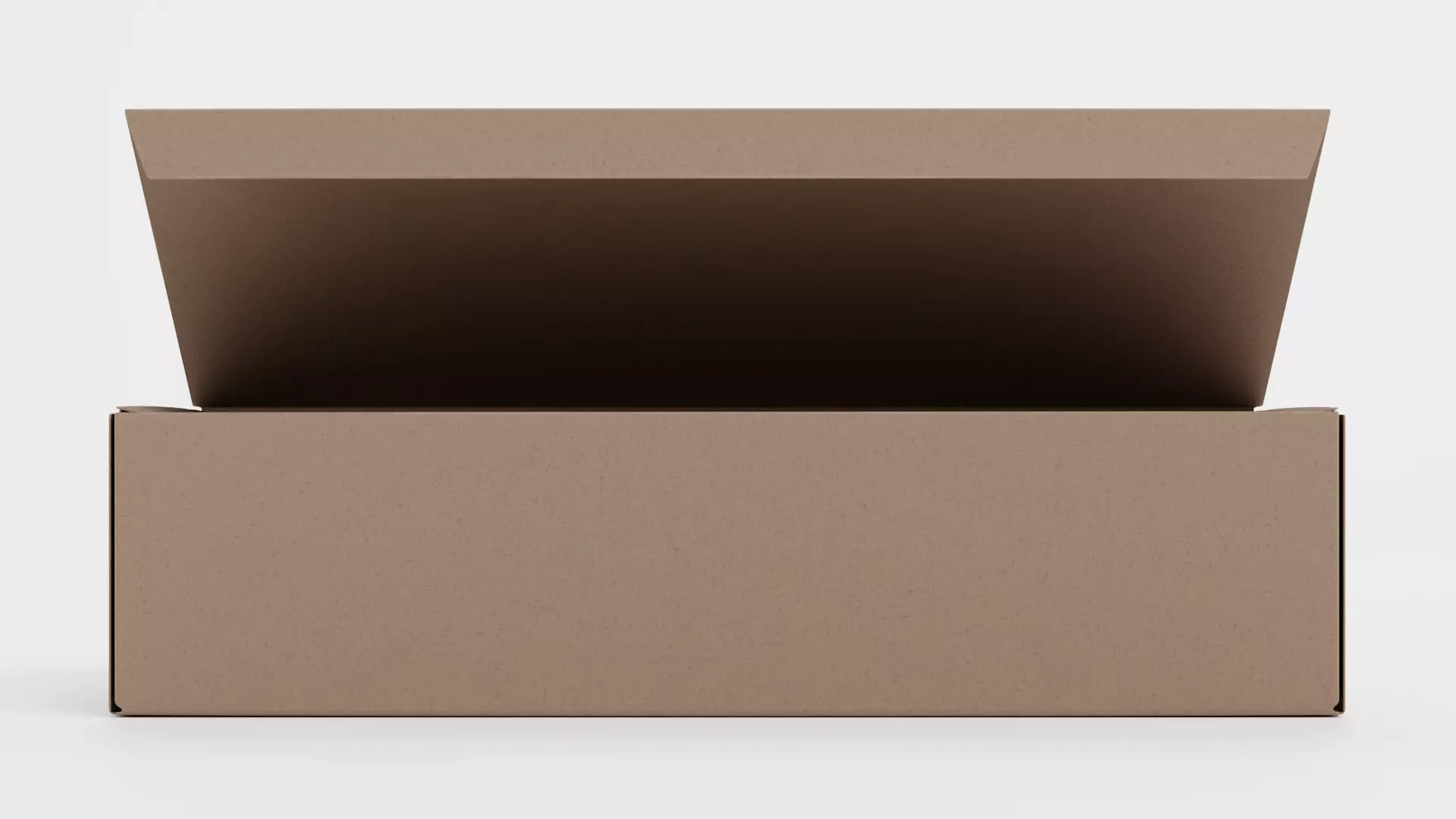 -Carboard Box V3 - Rigged- Low-poly 3D model_1