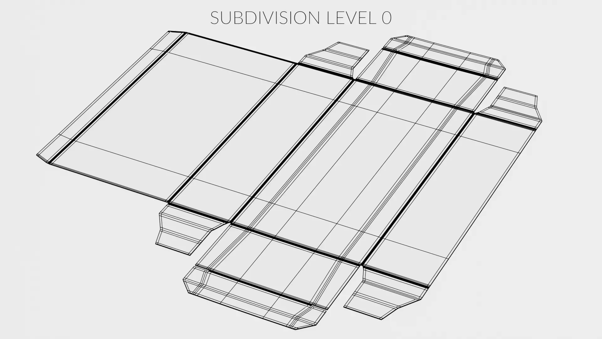 -Carboard Box V3 - Rigged- Low-poly 3D model_13