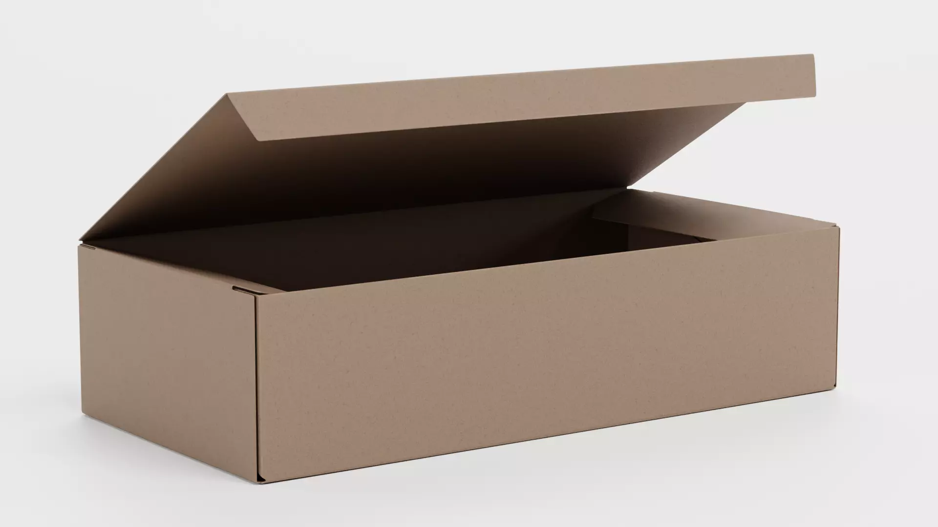 -Carboard Box V3 - Rigged- Low-poly 3D model_0