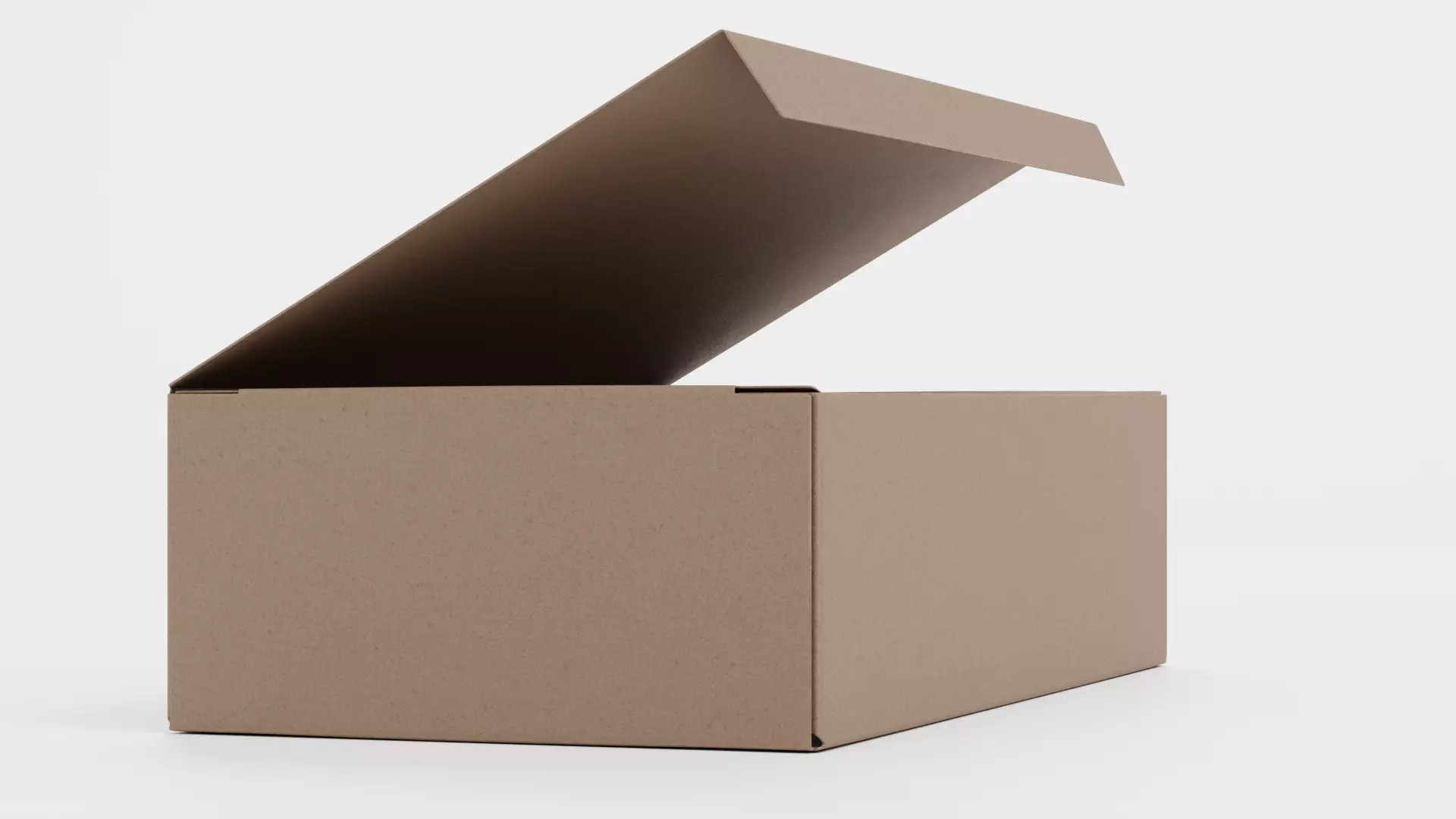-Carboard Box V3 - Rigged- Low-poly 3D model_3