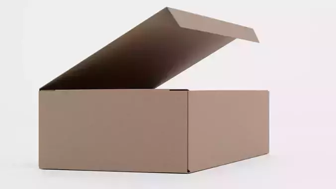 Carboard Box - Paper Package V3 - Rigged