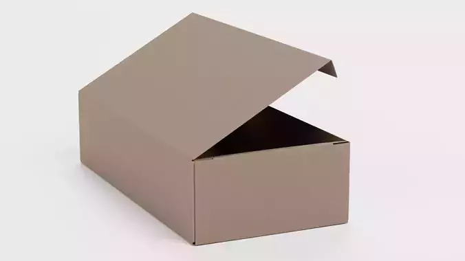 Carboard Box - Paper Package V3 - Rigged