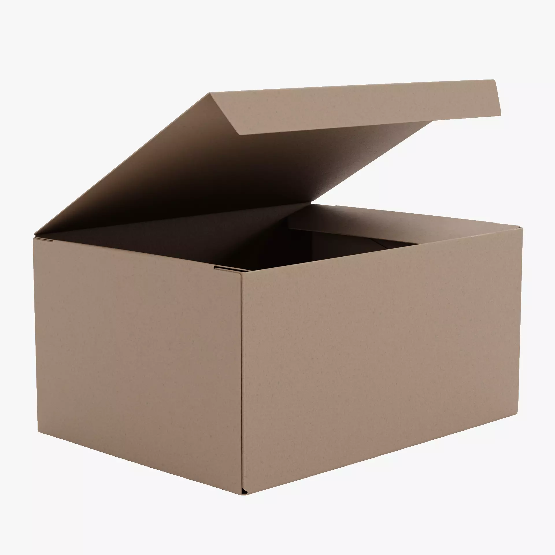 -Carboard Box V4-Rigged- Low-poly 3D model_15