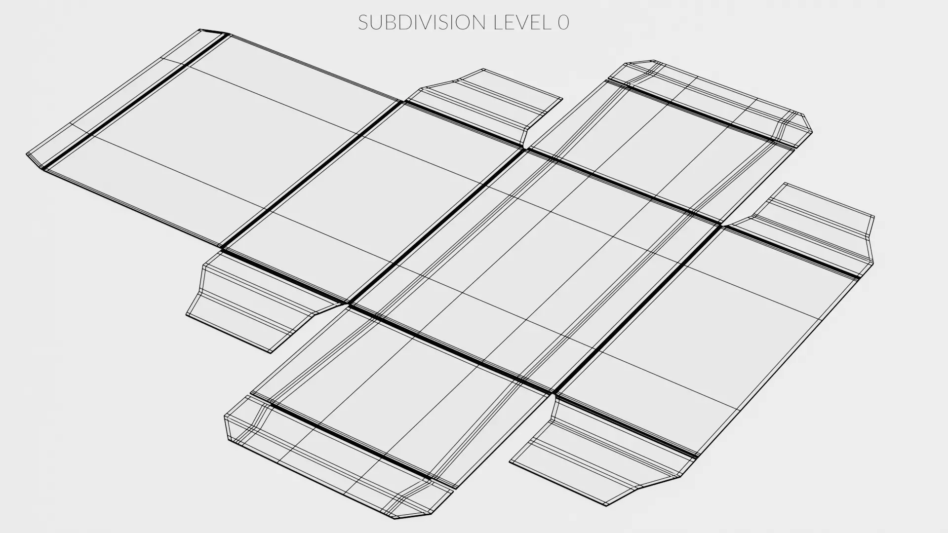 -Carboard Box V4-Rigged- Low-poly 3D model_13