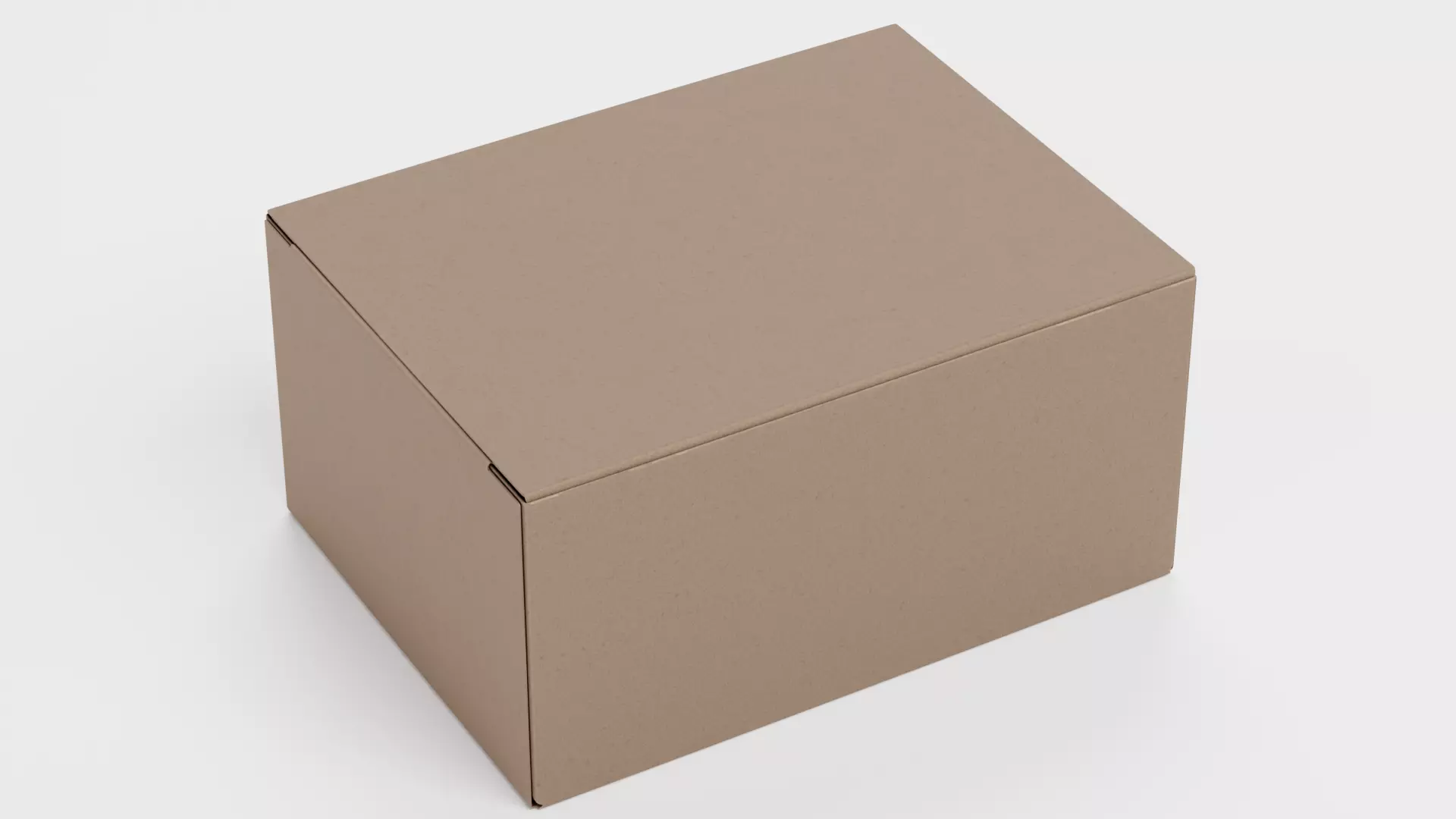 -Carboard Box V4-Rigged- Low-poly 3D model_6